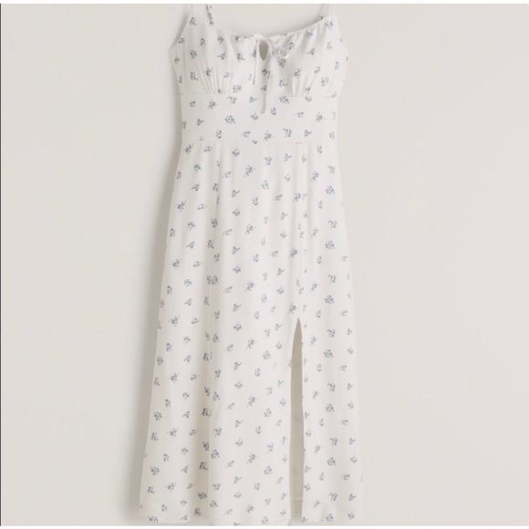 Abercrombie & Fitch Dresses & Skirts - Abercrombie & Fitch Tie Front Midi Dress | S